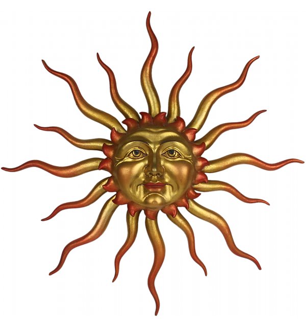 491L - Sonne mit Strahlen (Linde)