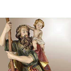 Heiligenfiguren in Holz geschnitzt