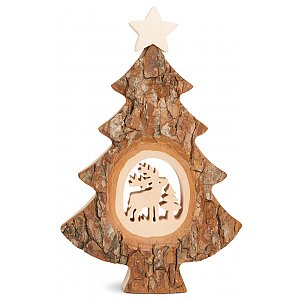 WA4455-3 - Christmas tree with sawn motif:
