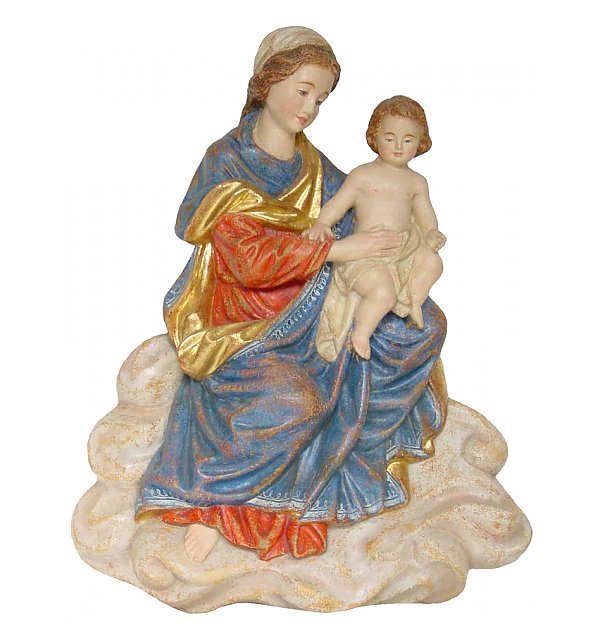 1130 - Virgin Mary on cloud (relief)
