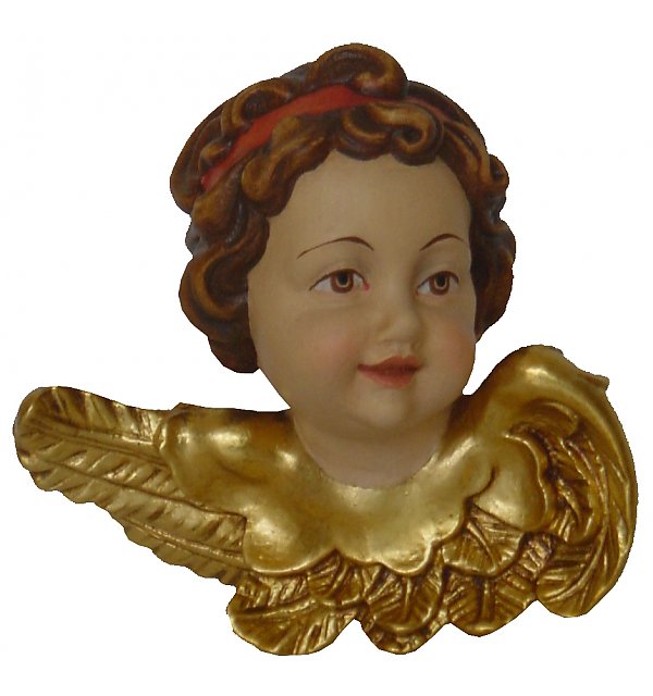 310L - Angel head made in wood (left)
