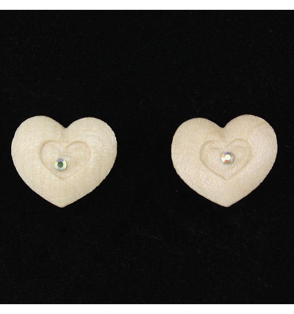 3802 - Earrings heart in heart AHORN_KR