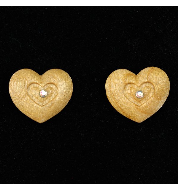3802 - Earrings heart in heart KIRSCHE_KR