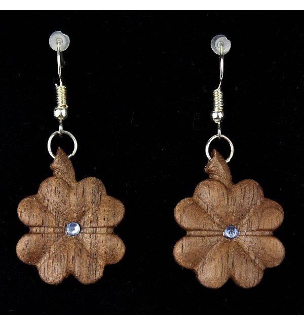 3811 - Earrings four clover hanging NUSS_KR