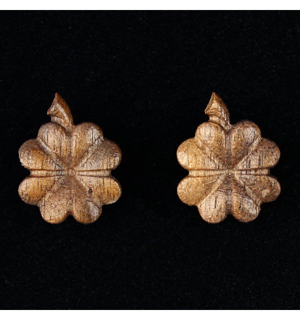 3801 - Earrings four clover (with box) NUSSOEL