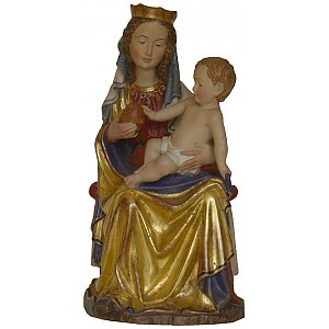 1092 - Virgin Mary Apple sat down (coat gold)