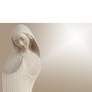 modern religious figurines in wood